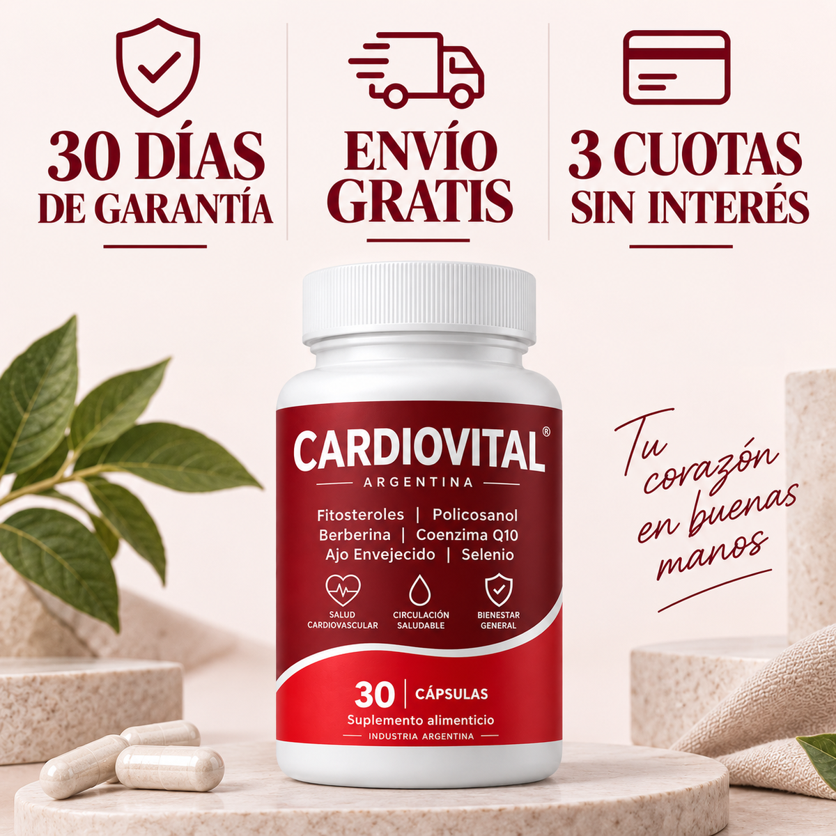 CardioVital® - Reduce tus niveles de colesterol de forma natural