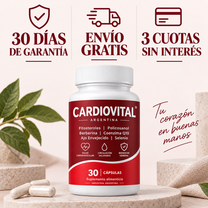 CardioVital® - Reduce tus niveles de colesterol de forma natural