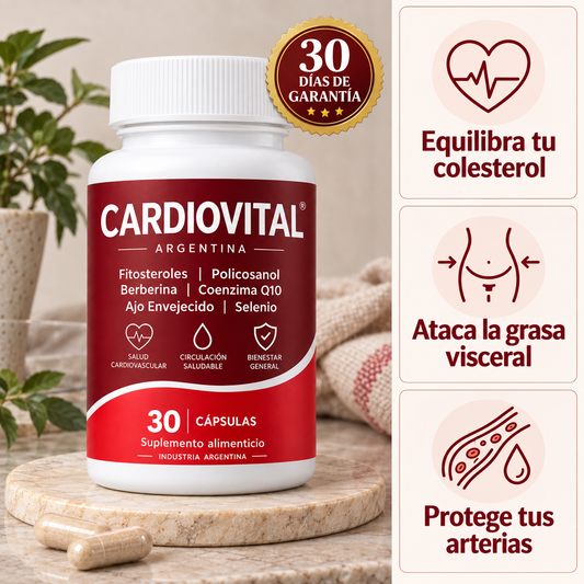 CardioVital® - Reduce tus niveles de colesterol de forma natural